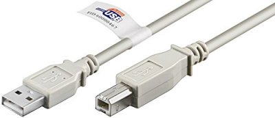 WENTRONIC  C&acirc;ble USB 3.0 Fiche A / Fiche B 2m (Import Allemagne)