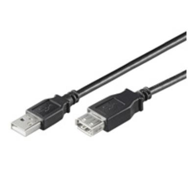 WENTRONIC  C&acirc;ble USB 3.0 Fiche A / Prise A 0,6m Noir (Import Allemagne)