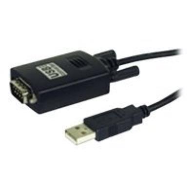M CAB Wentronic Convertisseur USB / S&eacute;rie Fiche A / Fiche SUB-D 9 broches