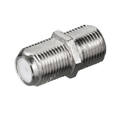 GENERIQUE WENTRONIC Lot de 4 Raccords Satellite Type F Femelle - Femelle M&eacute;tal