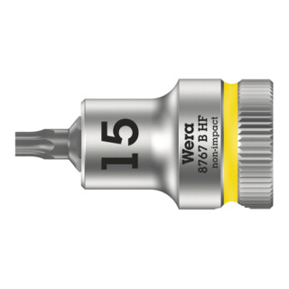 WERA  05003060001 8767 B Torx HF Zyklop embout &agrave; Douille, Jaune Clair