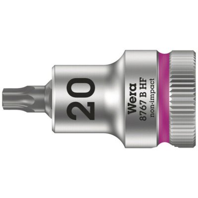 WERA  05003061001 8767 B Torx HF Zyklop embout &agrave; Douille, Rose