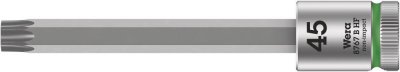 WERA  05003071001 8767 B Torx HF Zyklop embout &agrave; Douille, Vert