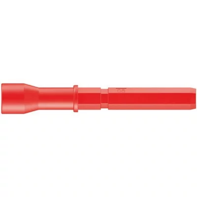 WERA  05003460001 Kraftform Kompakt 96 VK 6,3, 6.3 mm, Rouge