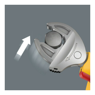 WERA  05020150001 6004 Joker VDE XS Cl&eacute; &agrave; fourche auto-ajustable isol&eacute;e VDE, 7-10 mm (1/4"" - 3/8"")