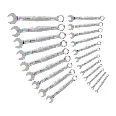 WERA  05020232001 6003 Joker 22 Set 1 Jeu de cl&eacute;s mixtes 22 pi&egrave;ces