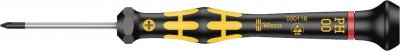 WERA  05030118001 1550 PH Tournevis Kraftform Micro, Jaune