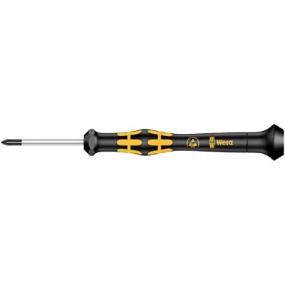 WERA  05030119001 1550 PH Tournevis Kraftform Micro, Jaune