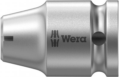 WERA  05042655001 780 B &Eacute;l&eacute;ments de liaison 3/8"", 1/4 pouce x 30 mm, Argent