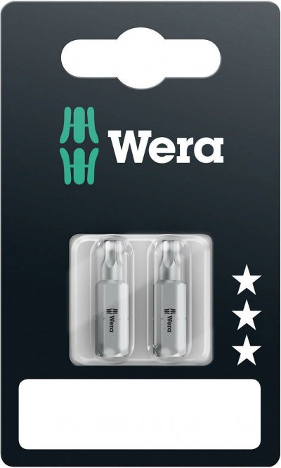 WERA  05073317001 867/1 Embouts TORX Z SB, TX 40 x 25 mm, Gris