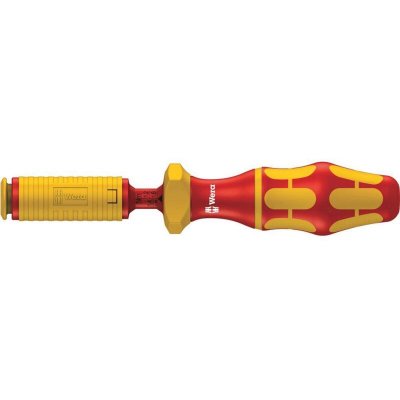 WERA  05074752001 7440 VDE Kraftform Manche dynamom&eacute;trique r&eacute;glable, 9 mm Hex, 0,3-3,5 Nm, Rouge