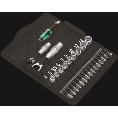 WERA  05135918001 Kraftform Kompakt Zyklop Mini 2, 27 pi&egrave;ces
