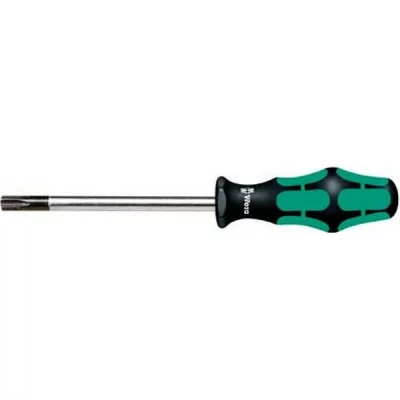 WERA  05138260001 367 Tournevis torx bo, Tx 10 x 80 mm, Noir/Vert