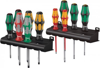 WERA  05347106001 Kraftform XXL 3, 11 pi&egrave;ces, Multicolore