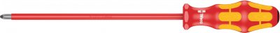 WERA  165 I Pz Vde 05006165001 Tournevis Isol&eacute; Pour Vis Cruciformes Avec Lasertip Pz 2 X 200 Mm