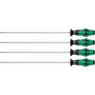 WERA  367/4 TORX HF pour latelier Jeu de tournevis 4 pi&egrave;ces TORX&reg; int&eacute;rieur