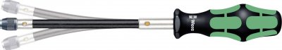 WERA  392 05028160001 Tournevis porte-embouts &agrave; Lame flexible Vert