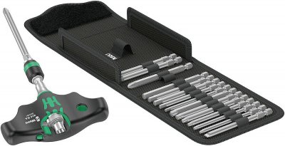 WERA  400 Ra Imperial 1 Screwdriver With Bits Argent&eacute;