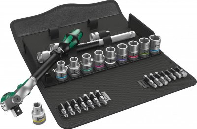 WERA  6 Jeu cliquet Zyklop Speed 1/2"", Set d''outils