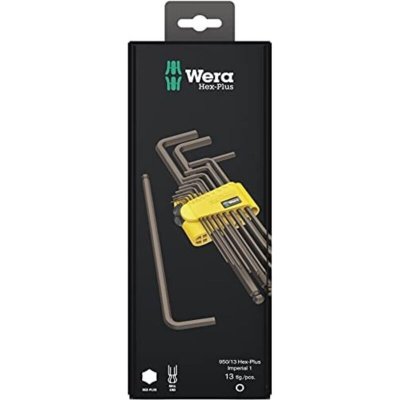 WERA  6003 Joker 11 Set 1 Jeu de cl&eacute;s mixtes, 11 pi&egrave;ces, Black