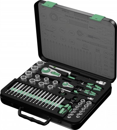 WERA  8100 SA/SC 2 Zyklop Jeu Tournevis porte-embouts, Set d''outils