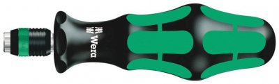 WERA  816 R Porte-embouts avec mandrin &agrave; serrage rapide Rapidaptor, Tournevis