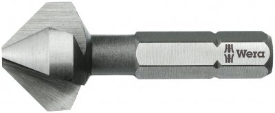 WERA  846 Embouts coniques &agrave; chanfreiner, 3 l&egrave;vres, 6.3 mm - 05104630001