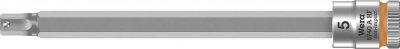 WERA  8740 A 05003336001 6 pans int&eacute;rieurs Douille-embout 5 mm 1/4 (6.3 mm)