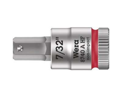 WERA  8740 A 05003387001 6 pans int&eacute;rieurs Douille 7/32 1/4 (6.3 mm)