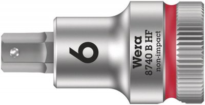 WERA  8740 B HF 05003035001 6 pans ext&eacute;rieurs Douille 6 mm 3/8 (10 mm)