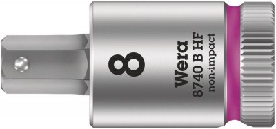 WERA  8740 B HF 05003039001 6 pans ext&eacute;rieurs Douille 8 mm 3/8 (10 mm)