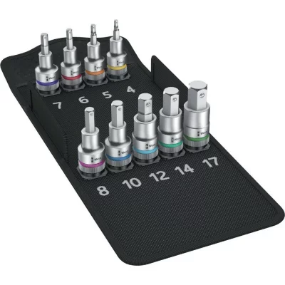 WERA  8740 c hf 1 zyklop jeu de douilles &agrave; embout &agrave; 6 pans DFX-541424