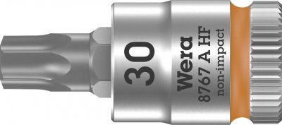 WERA  8767 A 05003369001 6 pans int&eacute;rieurs (TX) Douille-embout T 30 1/4 (6.3 mm)