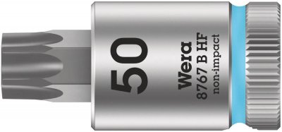 WERA  8767 B HF 05003072001 6 pans int&eacute;rieurs (TX) Douille T 50 3/8 (10 mm)