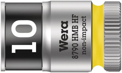 WERA  - 8790 hmb hf 05003744001 6 pans ext&eacute;rieurs Douille 10 mm 3/8 (10 mm)