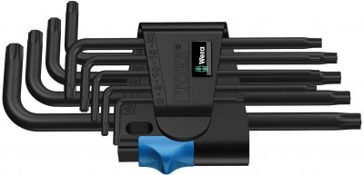 WERA  967/9 Tx Hf Torx Keys Set 1l Argent&eacute;