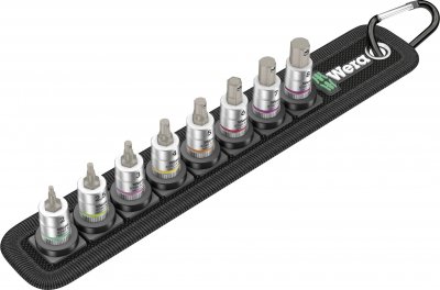 WERA  Belt A 2 Ensemble de douilles, Cl&eacute;s mixtes &agrave; cliquet