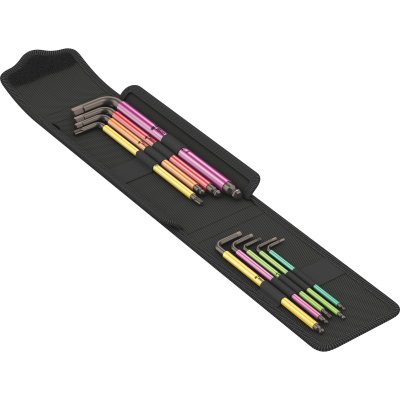 WERA  Bicycle Set 4 L Keys Set Lightweight Pouch Multicolore