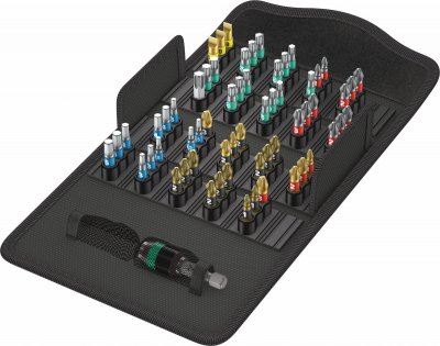 WERA  Bit-Safe 61 BiTorsion 1, 61 pi&egrave;ces