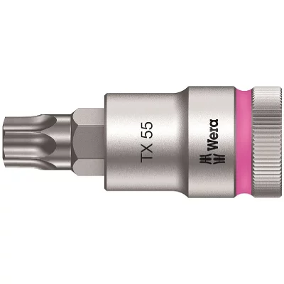 WERA  - Embout de vissage 1/2 avec porte-vis T55x60mm 1 pcs