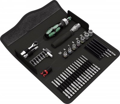 WERA  kraftform compact h 1 bois ensemble d&acute;embouts DFX-541221