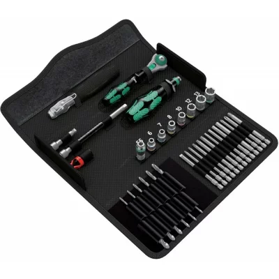 WERA  Kraftform Kompakt M 1 Metal, 39 pi&egrave;ces - 05135928001
