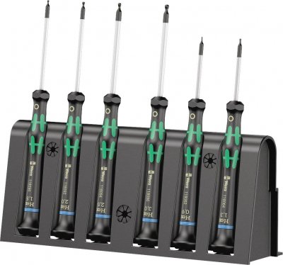 WERA  Kraftform Micro / 05118156001 Jeu de tournevis d'&eacute;lectronicien 2052/6 (Import Allemagne)