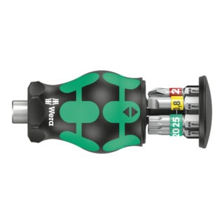WERA  Tom Pouce avec magasin Kraftform Kompakt 1, 6 pi&egrave;ces 05008873001