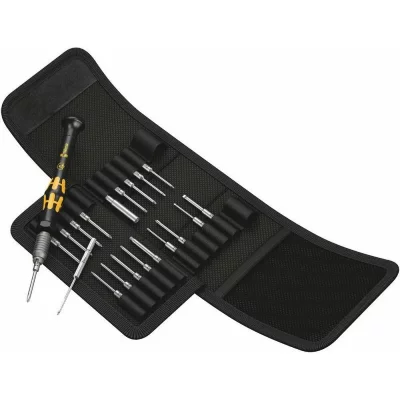 WERA  Tools KK Micro 21, Noir-Jaune, Noir