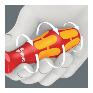 WERA  - Tournevis vde pz/s # 1 x 80 mm 165 i 05006190001 C94950