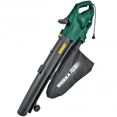 WERKA PRO Werkapro - Aspirateur souffleur broyeur de feuilles 3000w