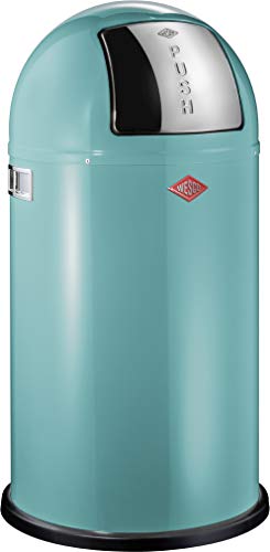 WESCO  175831-54 Pushboy Poubelle Turquoise 40 x 40 x 75&nbsp;cm 50&nbsp;l