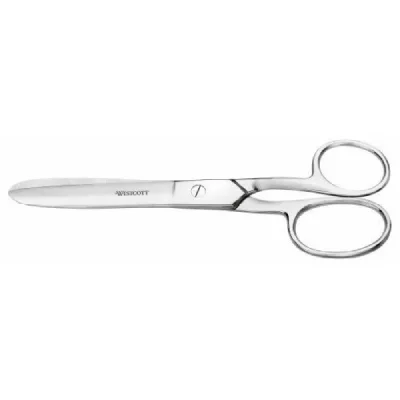 1ER PRIX Westcott westcott ciseaux universels steel, longueur: 180 mm noir