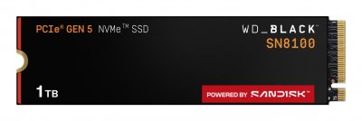 WESTERN DIGITAL  Black SN8100 1 To M.2 PCI Express 5.0 NVMe TLC 3D NAND